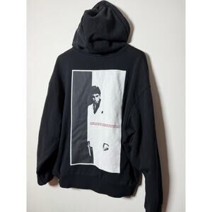 Kith For Scarface Tony Applique Nelson Hoodie 'Black'